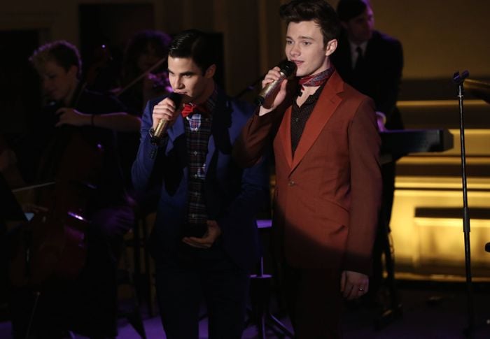 Glee : Fotoğraf Chris Colfer, Darren Criss