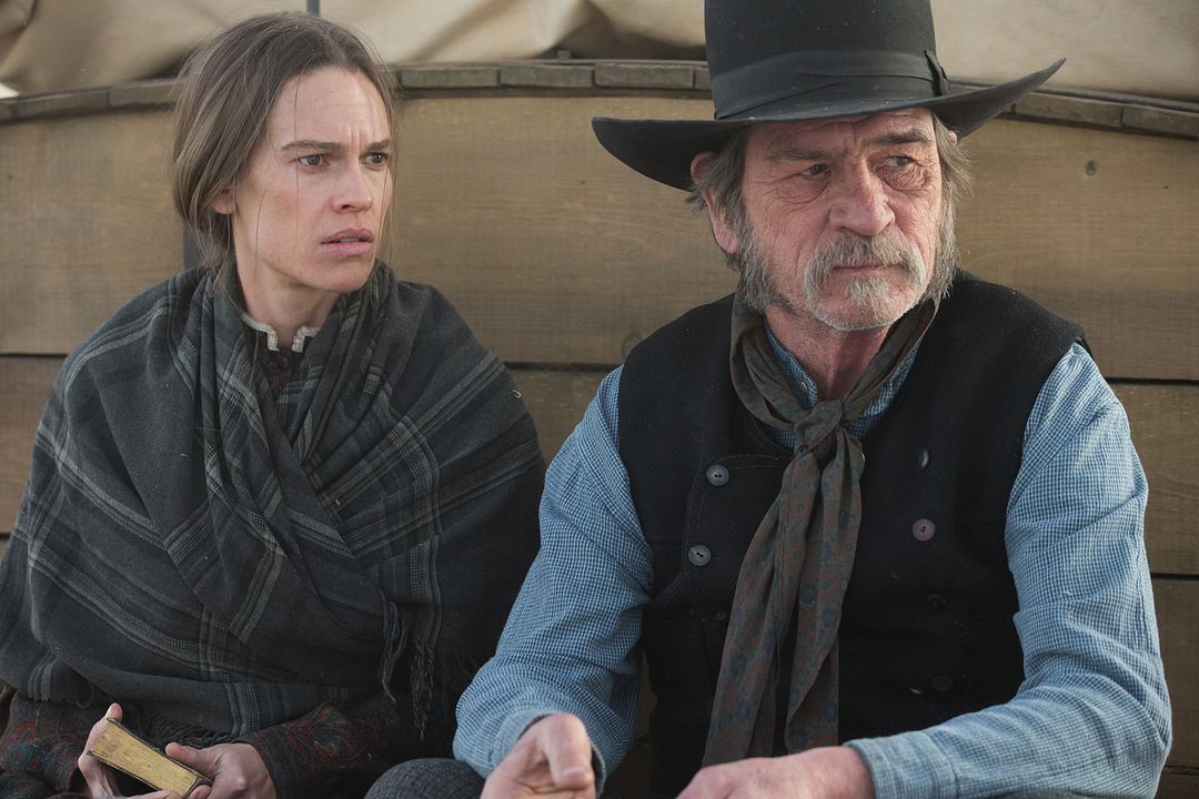 The Homesman : Fotoğraf Hilary Swank, Tommy Lee Jones