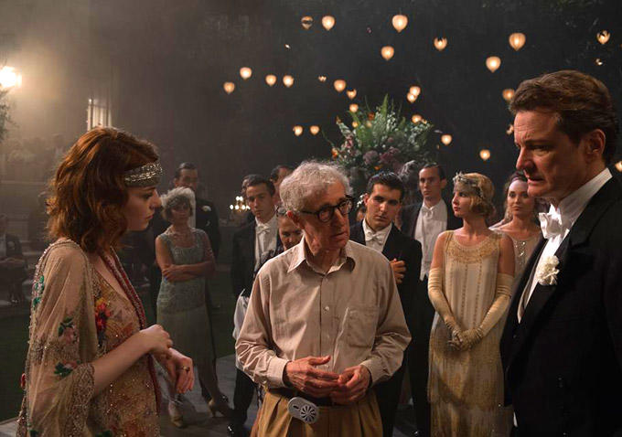Sihirli Ay Işığı : Fotoğraf Woody Allen, Colin Firth, Emma Stone