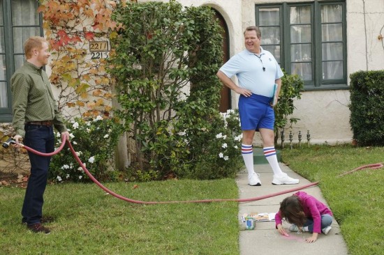 Fotoğraf Eric Stonestreet, Jesse Tyler Ferguson, Aubrey Anderson-Emmons