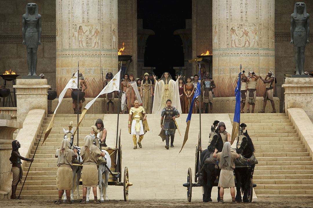 Exodus: Tanrılar ve Krallar : Fotoğraf Joel Edgerton, Christian Bale