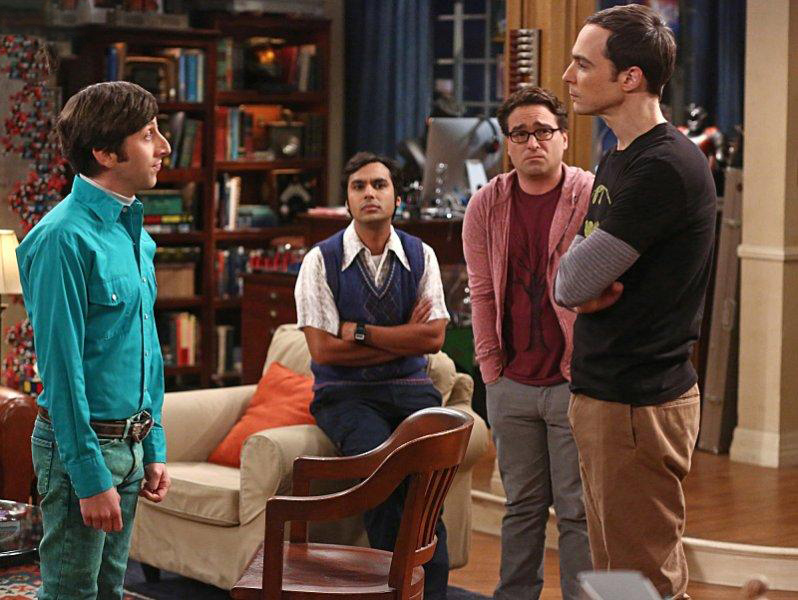 The Big Bang Theory : Fotoğraf Kunal Nayyar, Johnny Galecki, Simon Helberg, Jim Parsons