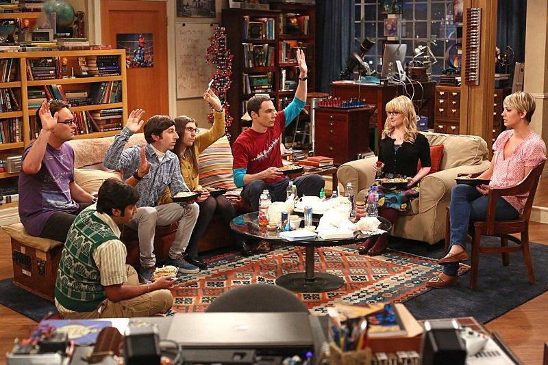 The Big Bang Theory : Fotoğraf Simon Helberg, Kunal Nayyar, Melissa Rauch, Jim Parsons, Johnny Galecki