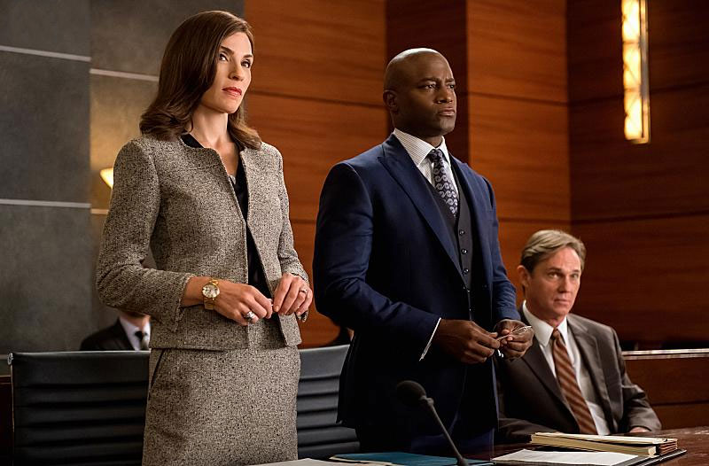 The Good Wife : Fotoğraf Mike Colter, Julianna Margulies