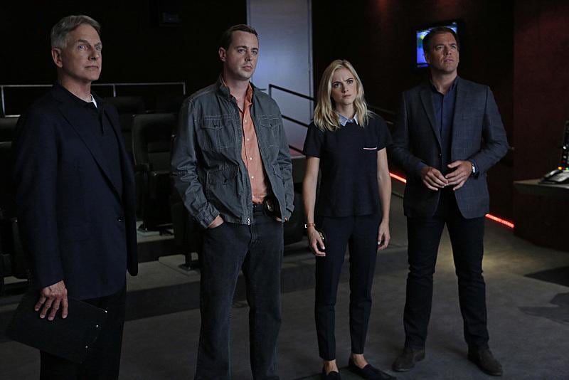 NCIS : Fotoğraf Sean Murray, Emily Wickersham, Michael Weatherly, Mark Harmon