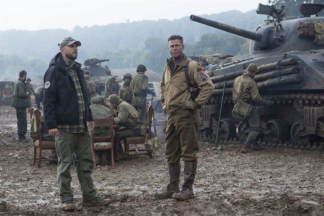 Fury : Fotograf Brad Pitt, David Ayer