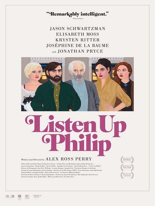 Listen Up Philip : Afiş