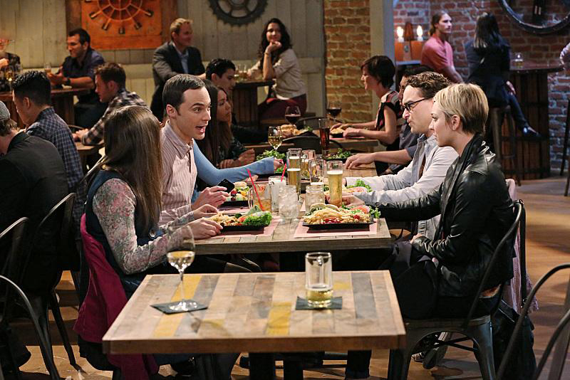 The Big Bang Theory : Fotoğraf Kaley Cuoco, Mayim Bialik, Jim Parsons, Johnny Galecki