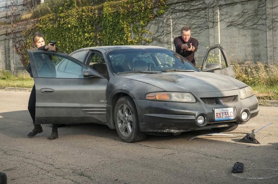 Chicago PD : Fotoğraf Sophia Bush, Jason Beghe