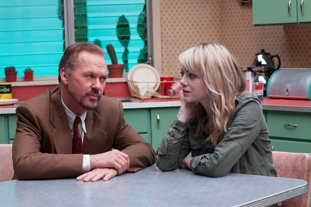 Birdman veya Cahilliğin Umulmayan Erdemi : Fotoğraf Michael Keaton, Emma Stone