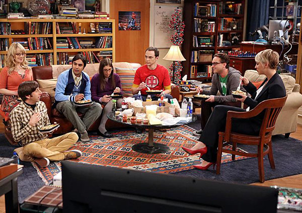 The Big Bang Theory : Fotoğraf Jim Parsons, Kunal Nayyar, Melissa Rauch, Simon Helberg, Johnny Galecki, Kaley Cuoco, Mayim Bialik