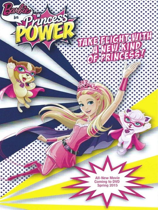 Barbie in Princess Power : Afiş