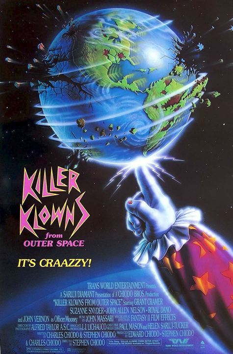 Killer Klowns from Outer Space : Afiş