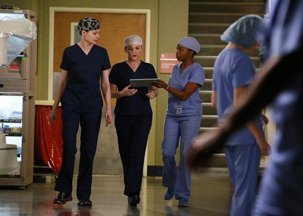 Grey's Anatomy : Fotoğraf Jessica Capshaw, Geena Davis