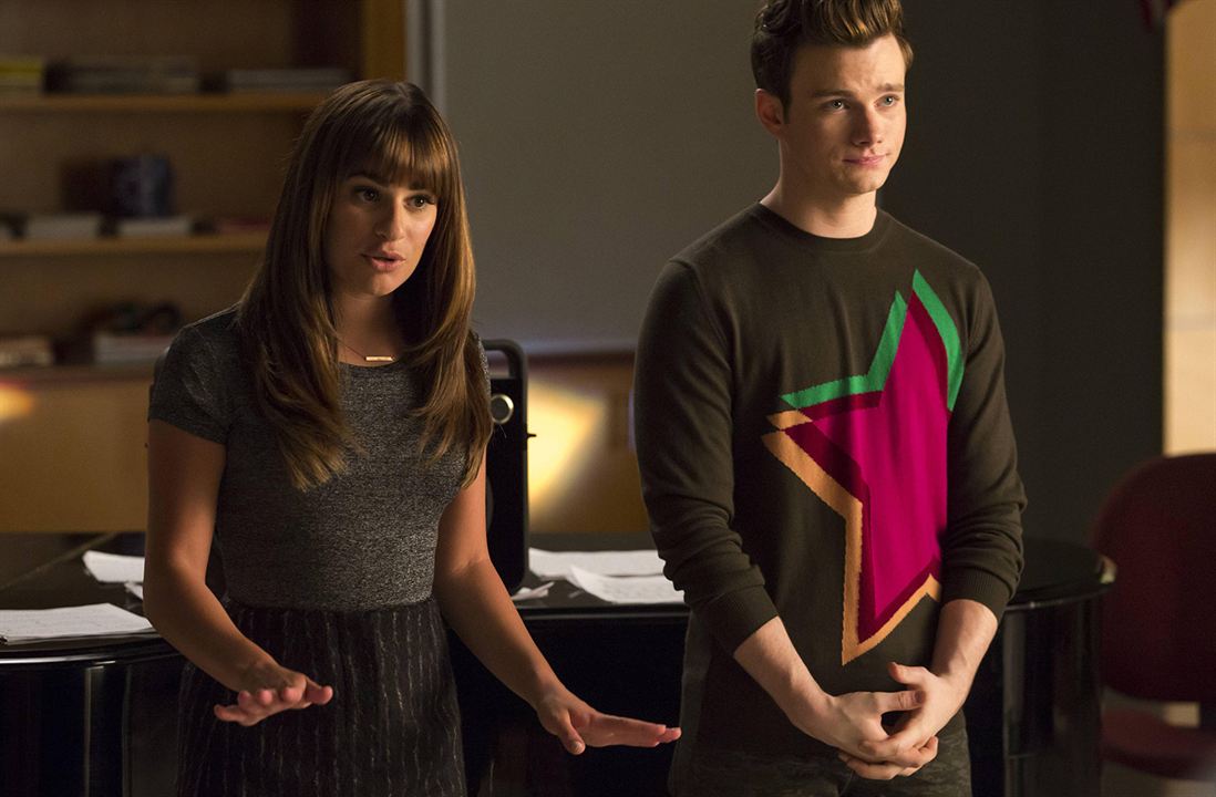 Glee : Fotoğraf Chris Colfer, Lea Michele