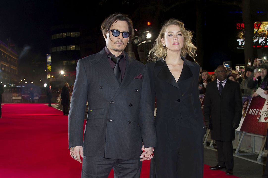 Üçkağıtçı Mortdecai : Vignette (magazine) Johnny Depp, Amber Heard