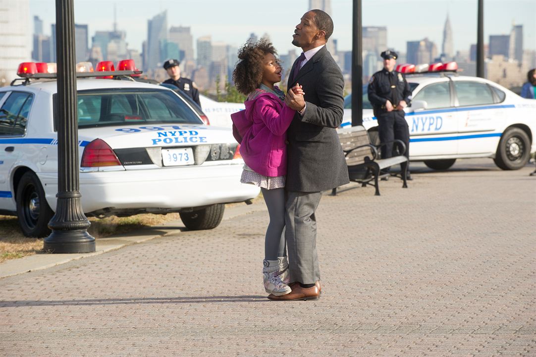 Annie : Fotoğraf Quvenzhané Wallis, Jamie Foxx