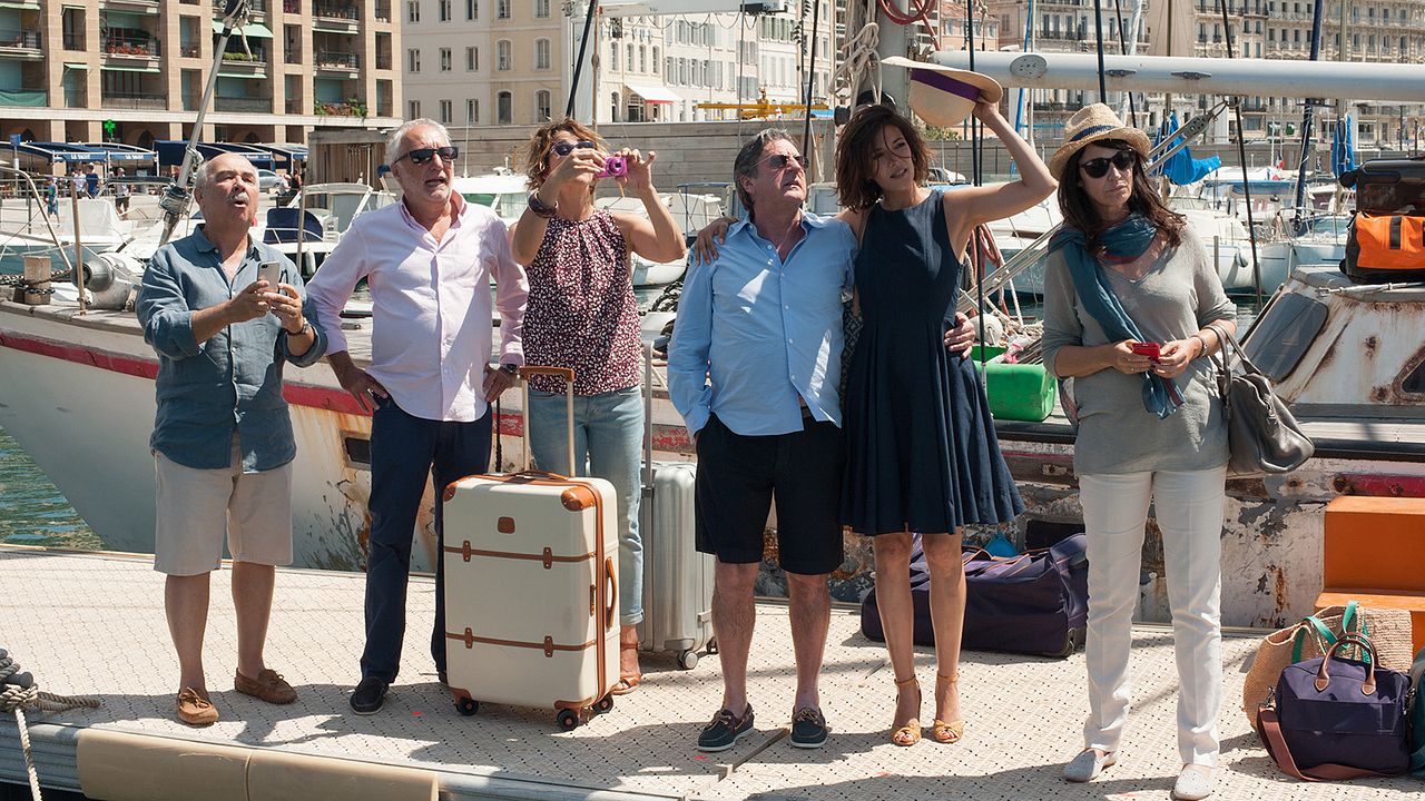Fotoğraf Mélanie Doutey, François Berléand, Daniel Auteuil, Gérard Jugnot, Zabou Breitman