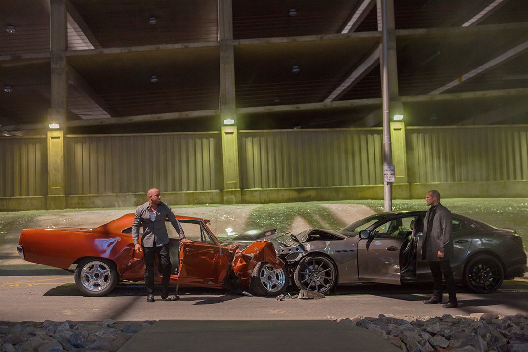 Hızlı ve Öfkeli 7 : Fotoğraf Jason Statham, Vin Diesel