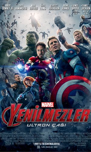 Yenilmezler: Ultron Çağı : Afiş