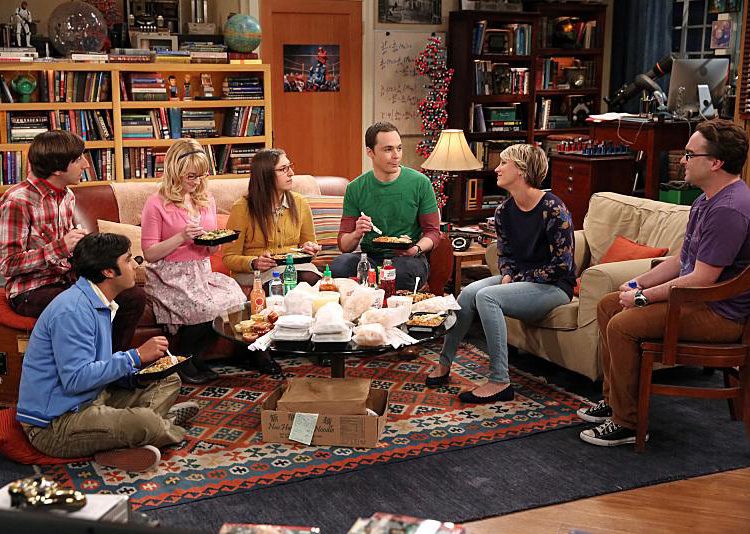 The Big Bang Theory : Fotoğraf Jim Parsons, Kunal Nayyar, Melissa Rauch, Johnny Galecki, Simon Helberg, Mayim Bialik, Kaley Cuoco