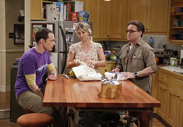 The Big Bang Theory : Fotoğraf Jim Parsons, Kaley Cuoco, Johnny Galecki