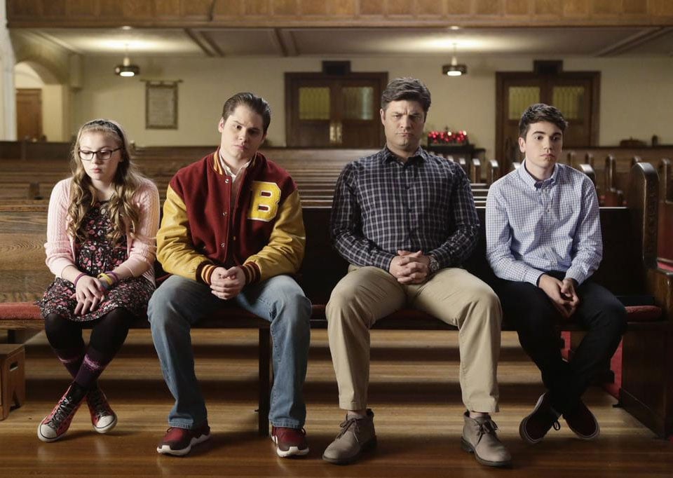 The Real O'Neals : Fotoğraf Matt Shively, Bebe Wood, Jay R. Ferguson, Noah Galvin