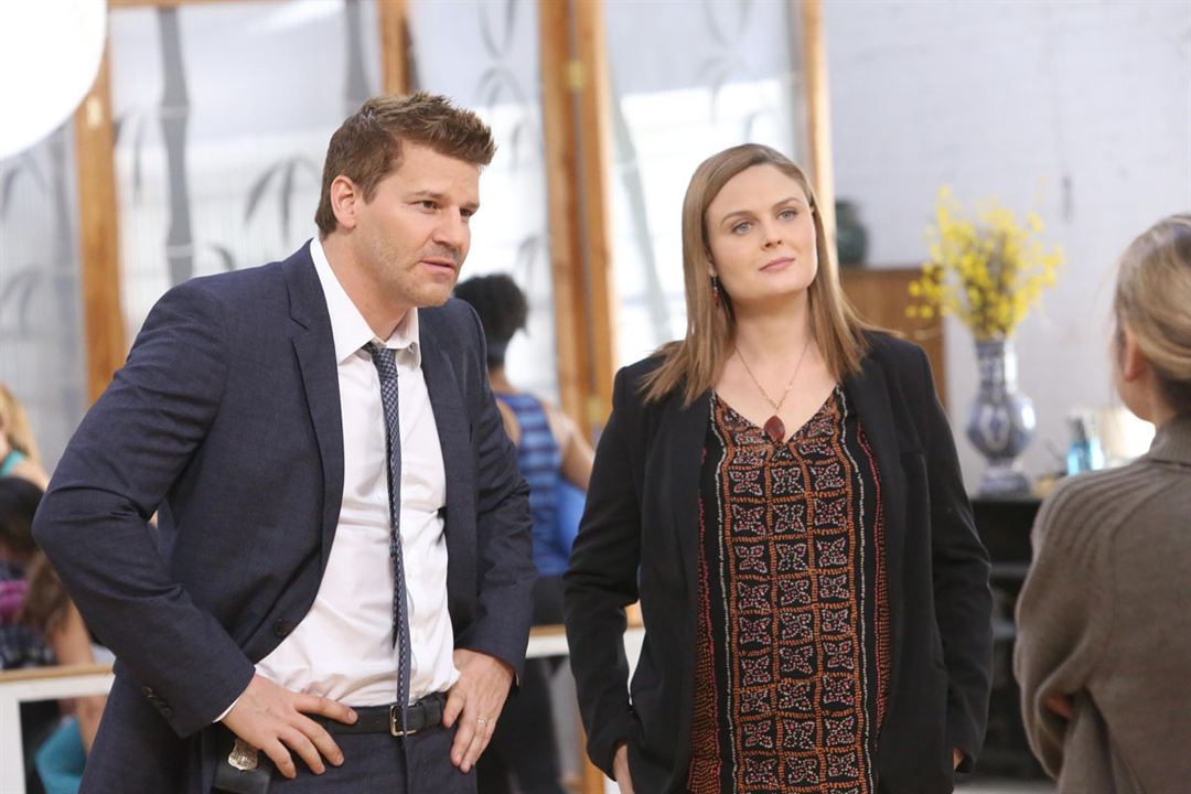 Bones : Fotoğraf David Boreanaz, Emily Deschanel