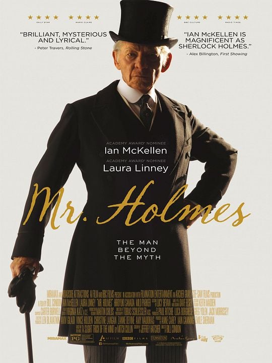 Mr. Holmes ve Müthiş Sırrı : Afiş