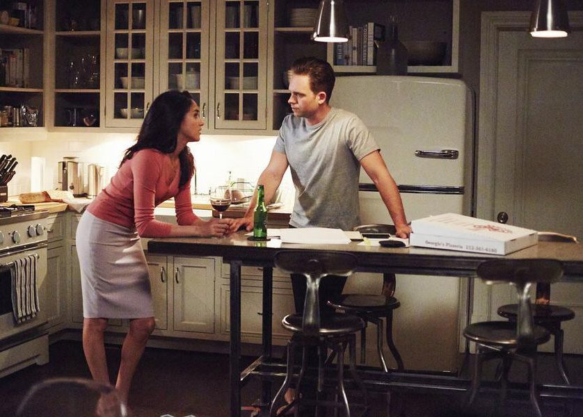Fotoğraf Patrick J. Adams, Meghan Markle