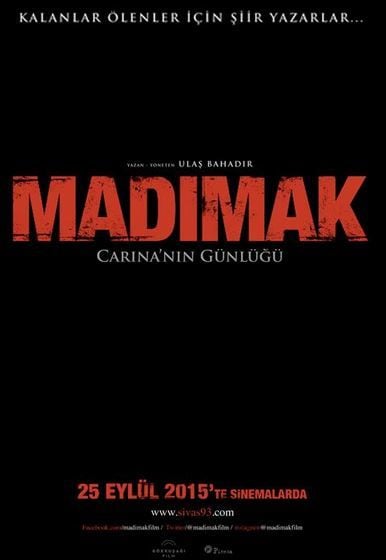 Madımak: Carina'nın Günlüğü : Afiş