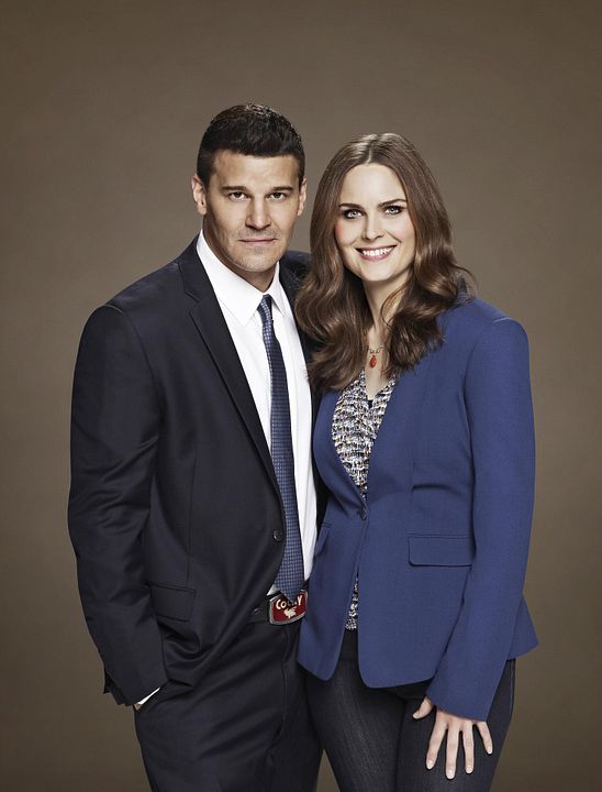 Fotoğraf David Boreanaz, Emily Deschanel