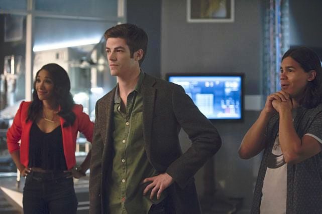 The Flash (2014) : Fotoğraf Carlos Valdes, Grant Gustin, Candice Patton