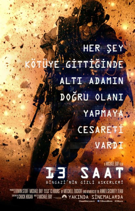 13 Saat: Bingazi'nin Gizli Askerleri : Afiş