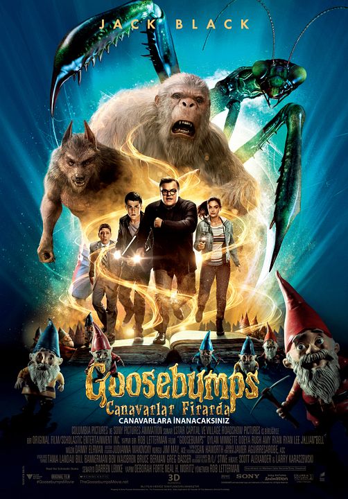 Goosebumps: Canavarlar Firarda : Afiş