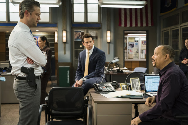 Fotoğraf Peter Scanavino, Ice-T, Andy Karl