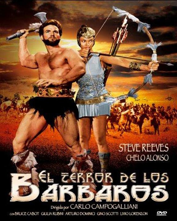 Il Terrore dei barbari : Afiş