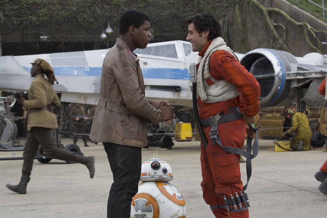 Star Wars: Güç Uyanıyor : Fotoğraf John Boyega, Oscar Isaac