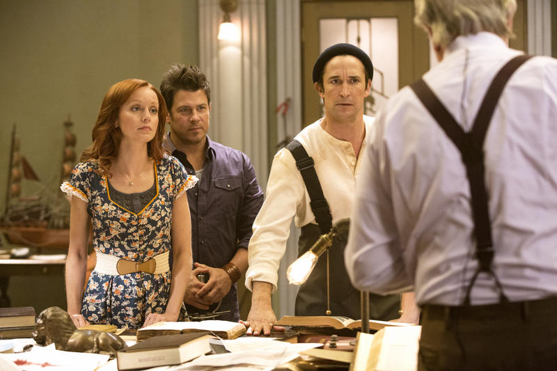 The Librarians : Fotoğraf Lindy Booth, Noah Wyle, Christian Kane