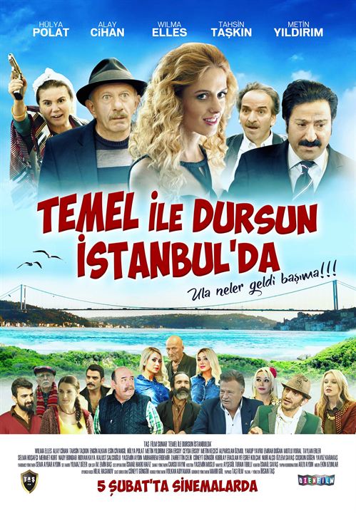 Temel ile Dursun İstanbul'da : Afiş