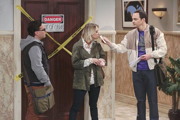 Fotoğraf Kaley Cuoco, Jim Parsons, Johnny Galecki