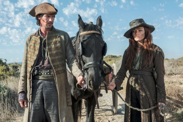 Black Sails : Fotoğraf Clara Paget, Toby Schmitz