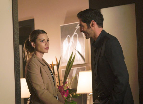 Lucifer : Fotoğraf Lauren German, Tom Ellis