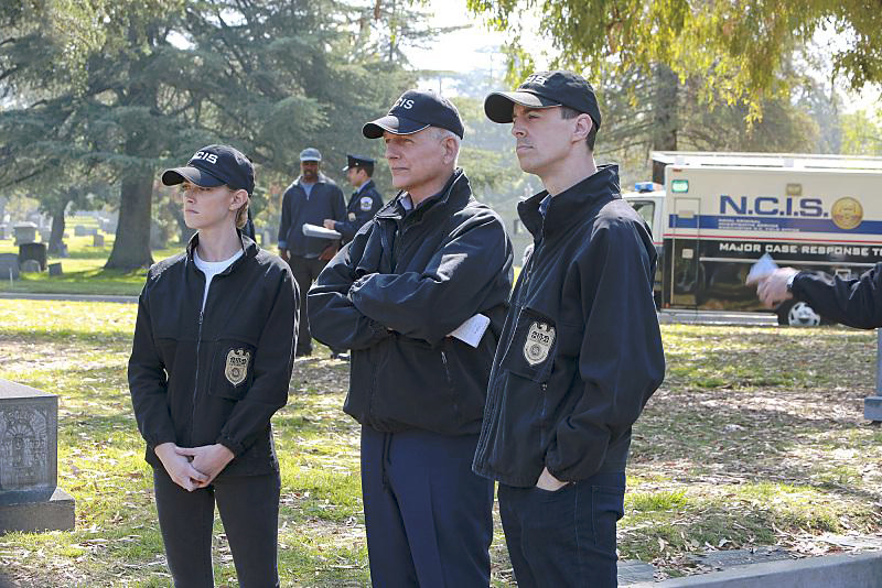 Fotoğraf Sean Murray, Emily Wickersham, Mark Harmon