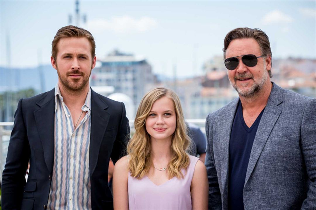İyi Adamlar : Vignette (magazine) Russell Crowe, Ryan Gosling, Angourie Rice