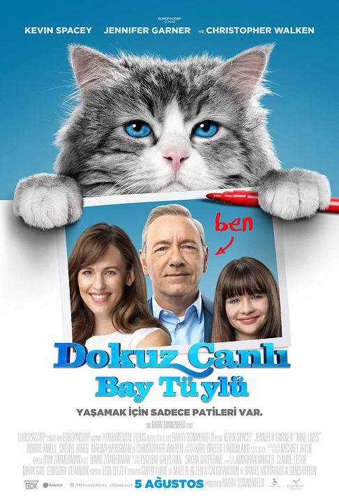 Dokuz Canlı Bay Tüylü : Afiş