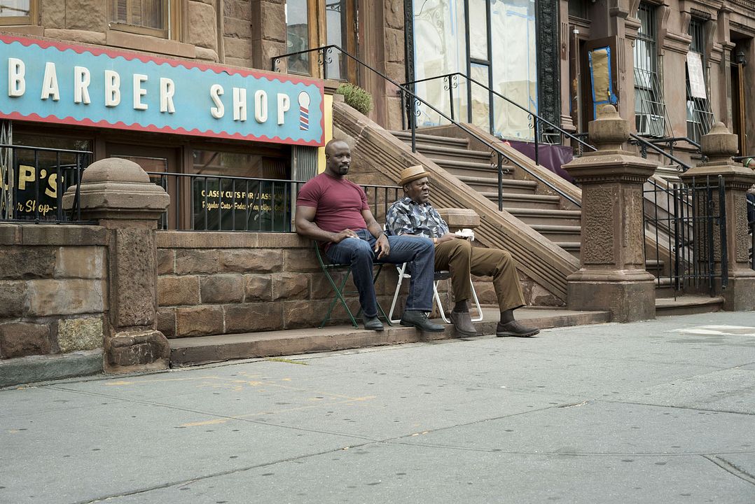 Fotoğraf Mike Colter, Frankie Faison