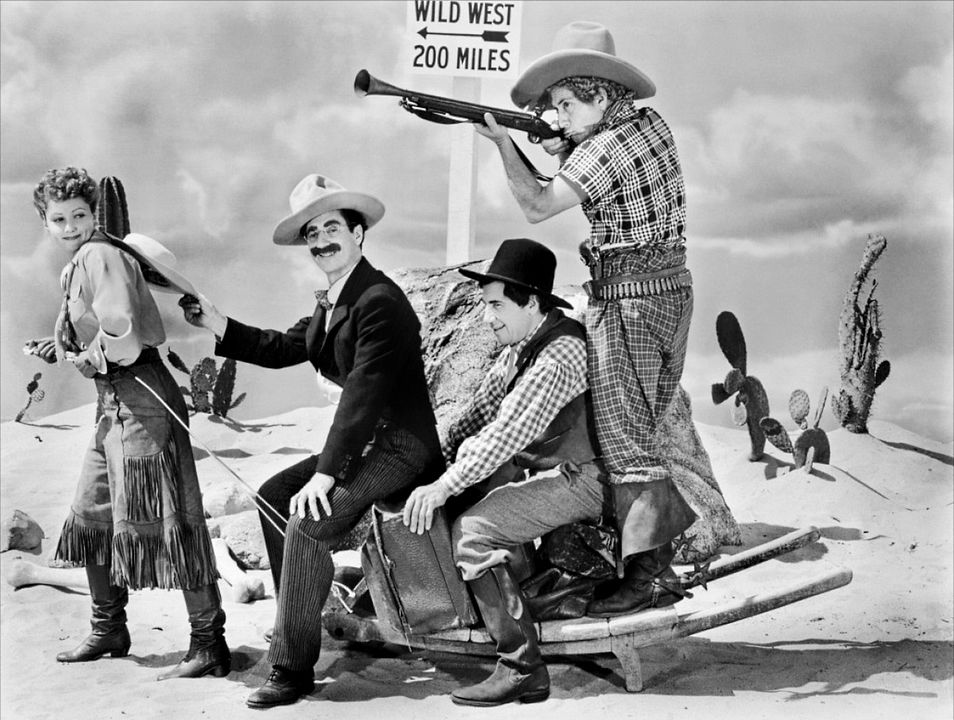 Fotoğraf Chico Marx, Harpo Marx, Groucho Marx