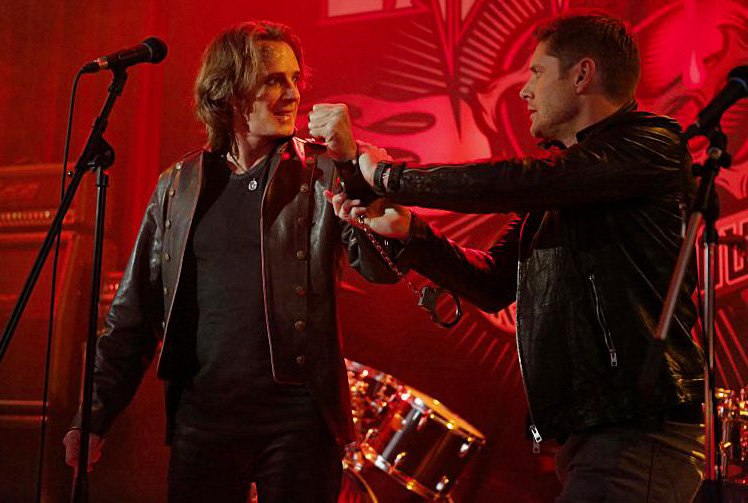 Fotoğraf Jensen Ackles, Rick Springfield