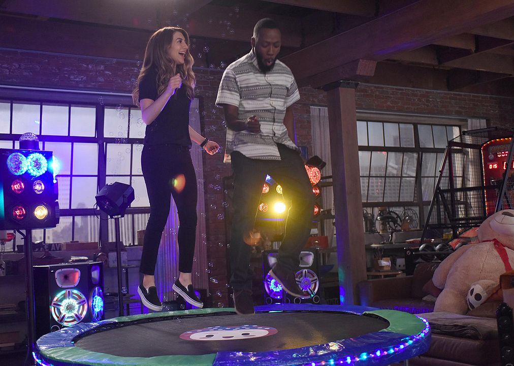 Fotoğraf Nasim Pedrad, Lamorne Morris